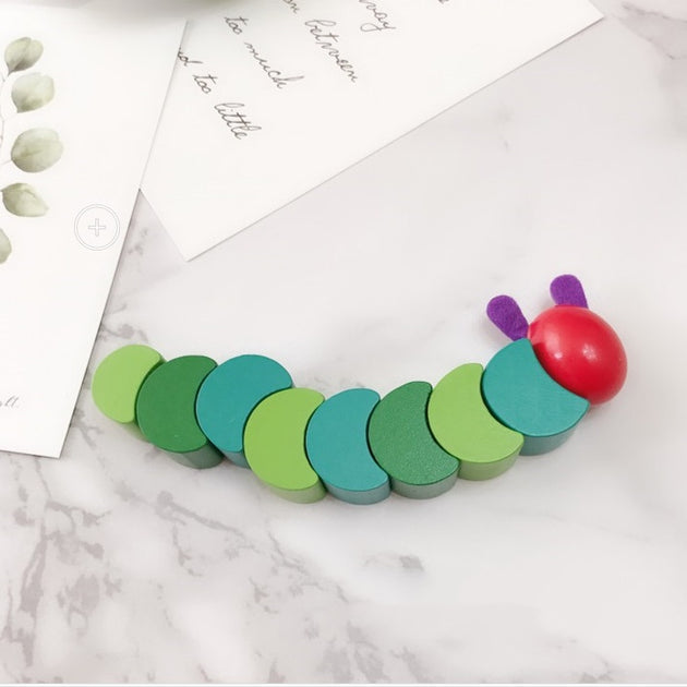 Wooden Toys Worm Hunger Educational Toys